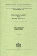 Cover: Wiener Zeitschrift f&uuml;r die Kunde S&uuml;dasiens und Archiv f&uuml;r Indische Philosophie, Band 49 (2005) - Vienna Journal of South Asian Studies, Vol. 49 (2005) - Verlag der &ouml;sterreichischen Akademie der Wissenschaften