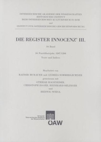 Enlarge image Cover: Die Register Innocenz' III., 10. Band - Verlag der österreichischen Akademie der Wissenschaften