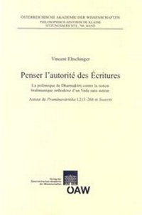 Abbildung von: Penser l´autorité des Écritures - Verlag der österreichischen Akademie der Wissenschaften
