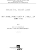 Cover: Jesuitenarchitektur in Italien (1540-1773) - Verlag der &ouml;sterreichischen Akademie der Wissenschaften