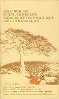 Cover: Ernst Freiherr von Feuchtersleben - Verlag der &ouml;sterreichischen Akademie der Wissenschaften
