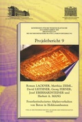 Cover: Projektbericht 9 Feuerlastinduziertes Abplatzverhalten von Beton in Hohlraumbauten - Verlag der &ouml;sterreichischen Akademie der Wissenschaften