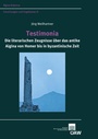 Cover: Testimonia - Verlag der österreichischen Akademie der Wissenschaften
