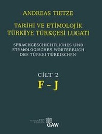 Abbildung von: Tahiri ve Etimolojik Türkie Türkcesi Lugati - Verlag der österreichischen Akademie der Wissenschaften