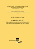 Cover: Indogermanistik - Verlag der &ouml;sterreichischen Akademie der Wissenschaften