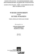 Cover: Wiener Zeitschrift f&uuml;r die Kunde S&uuml;dasiens und Archiv f&uuml;r Indische Philosophie, Band 51 (2007-2008) - Vienna Journal of South Asian Studies, Vol. 51 (2007-2008) - Verlag der &ouml;sterreichischen Akademie der Wissenschaften