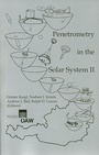 Cover: Penetrometry in the Solar System - Verlag der &ouml;sterreichischen Akademie der Wissenschaften