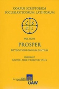 Cover: Prosper: De vocatione omnium gentium - Verlag der &ouml;sterreichischen Akademie der Wissenschaften
