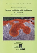 Cover: Nachtrag zur Bibliographie der Flechten in &Ouml;sterreich - Verlag der &ouml;sterreichischen Akademie der Wissenschaften