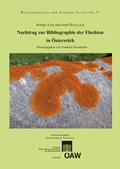 Cover: Nachtrag zur Bibliographie der Flechten in &Ouml;sterreich - Verlag der &ouml;sterreichischen Akademie der Wissenschaften