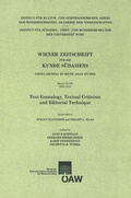 Cover: Wiener Zeitschrift f&uuml;r die Kunde S&uuml;dasiens, Band 52-53 (2009-2010) - Vienna Journal of South Asian Studies, Vol. 52-53 (2009-2010) - Verlag der &ouml;sterreichischen Akademie der Wissenschaften
