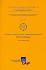 Cover: Text und Bild - Verlag der Österreichischen Akademie der Wissenschaften