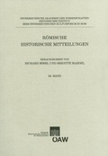 Cover: R&ouml;mische Historische Mitteilungen, Band 54 (2012) - Verlag der &ouml;sterreichischen Akademie der Wissenschaften