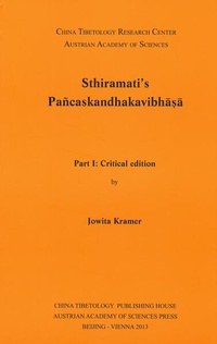 Enlarge image Cover: Sthiramati`s Pañcaskandhakavibhasa - Verlag der österreichischen Akademie der Wissenschaften
