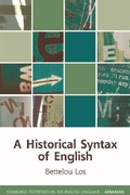 Cover: A Historical Syntax of English - Edinburgh University Press