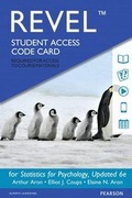 Cover: Revel for Statistics for Psychology -- Access Card - Pearson
