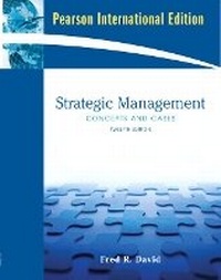 Enlarge image Cover: Strategic Management - Pearson