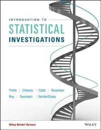 Enlarge image Cover: Introduction to Statistical Investigations, Binder Ready Version - Wiley