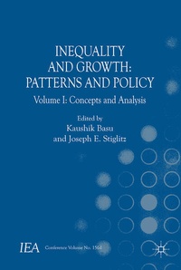 Enlarge image Cover: Inequality and Growth: Patterns and Policy - Palgrave Macmillan