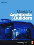 Cover: Materials for Architects and Builders - Butterworth-Heinemann