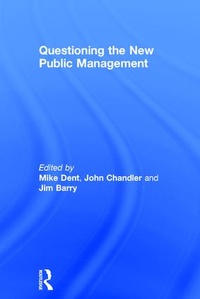 Enlarge image Cover: Questioning the New Public Management - Routledge