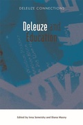 Cover: Deleuze and Education - Edinburgh University Press