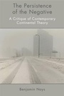 Cover: Persistence of the Negative - Edinburgh University Press