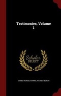 Cover: Testimonies, Volume 1 - Andesite Press