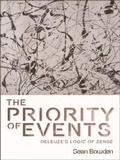 Cover: Priority of Events - Edinburgh University Press