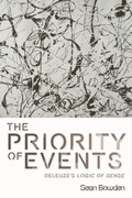 Cover: The Priority of Events - Edinburgh University Press