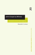 Cover: John's Gospel as Witness - Routledge