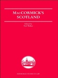 Cover: MacCormick's Scotland - Edinburgh University Press