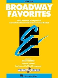 Abbildung von: Essential Elements Broadway Favorites: Value Pack (37 Part Books with Conductor Score and CD) - Hal Leonard Publishing Corporation