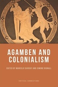 Cover: Agamben and Colonialism - Edinburgh University Press