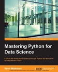 Cover: Mastering Python for Data Science - Packt Publishing Limited