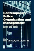 Cover: Contemporary Police Organization and Management - Butterworth-Heinemann