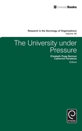 Cover: The University under Pressure - Emerald Group Publishing Limited