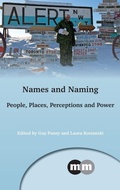 Cover: Names and Naming - Multilingual Matters