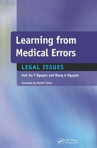 Enlarge image Cover: Learning from Medical Errors - Radcliffe Publishing Ltd