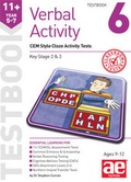 Cover: 11+ Verbal Activity Year 5-7 Testbook 6: CEM Style Cloze Activity Tests 2015 - Accelerated Education Publications Ltd