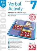 Cover: 11+ Verbal Activity Year 5-7 Testbook 7: CEM Style Cloze Activity Tests 2015 - Accelerated Education Publications Ltd