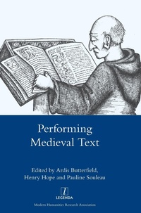 Enlarge image Cover: Performing Medieval Text - Legenda