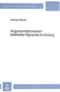 Cover: Argumentationswert bildhafter Sprache im Dialog - Peter Lang Verlag