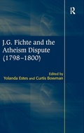 Cover: J.G. Fichte and the Atheism Dispute (1798-1800) - Routledge
