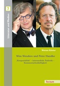 Cover: Wim Wenders und Peter Handke - Tectum Wissenschaftsverlag