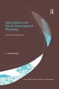 Cover: Agriculture and Rural Development Planning - Routledge