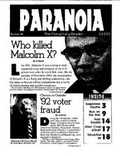 Cover: Paranoia Magazine Issue #1 - Lulu.com
