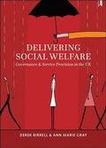 Cover: Delivering Social Welfare - Policy Press