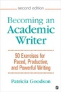 Cover: Becoming an Academic Writer - SAGE Publications Inc