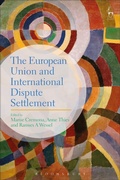 Cover: The European Union and International Dispute Settlement - Hart Publishing
